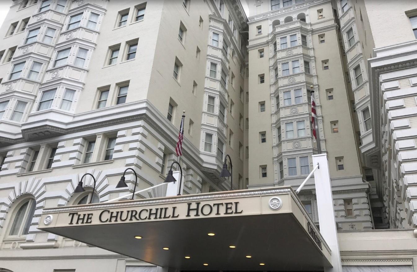 The Churchill Hotel Near Embassy Row Вашингтон Екстер'єр фото